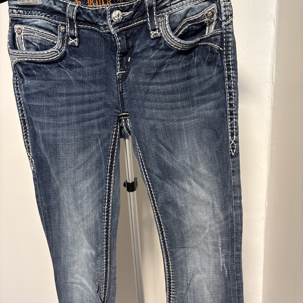 Rock Revival Womens Size 28 Johanna Denim Jeans Stretch Blue - Picture 12 of 15
